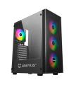 CAJA ATX UNYKA GAMING MIR 100 BLACK VENTANA ARGB(SIN FUENTE)511303