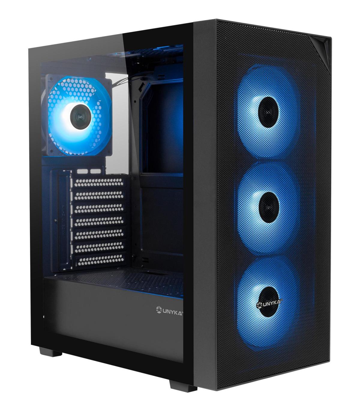 CAJA ATX UNYKA GAMING REVELAT MESH COMPACT EDITION VENTANA ARGB UK121805