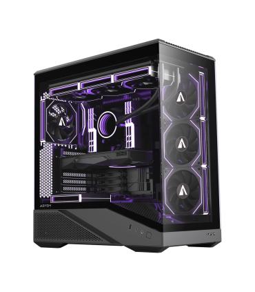 CAJA ATX ABYSM GAMING ARIAN FRAME A400 CRISTAL TEMPLADO USB3.2 NEGRA AB123533
