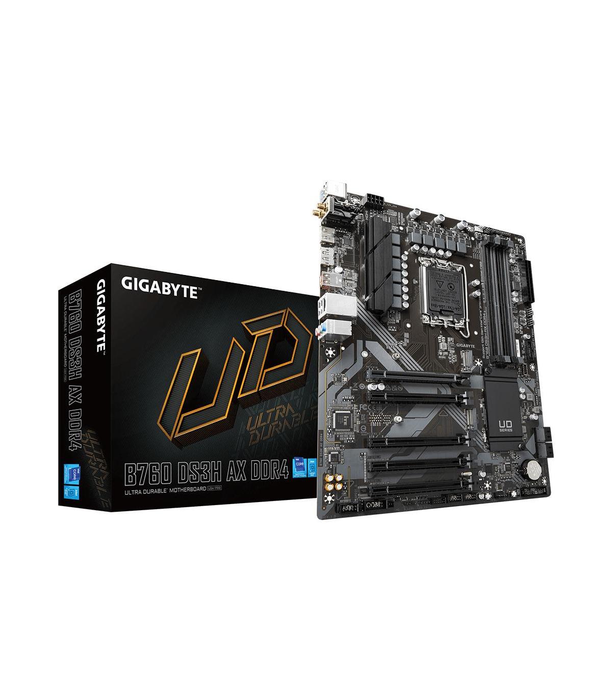 Placa Base Gigabyte B760 DS3H AX DDR4 Socket 1700  DDR4  PCIe 4.0