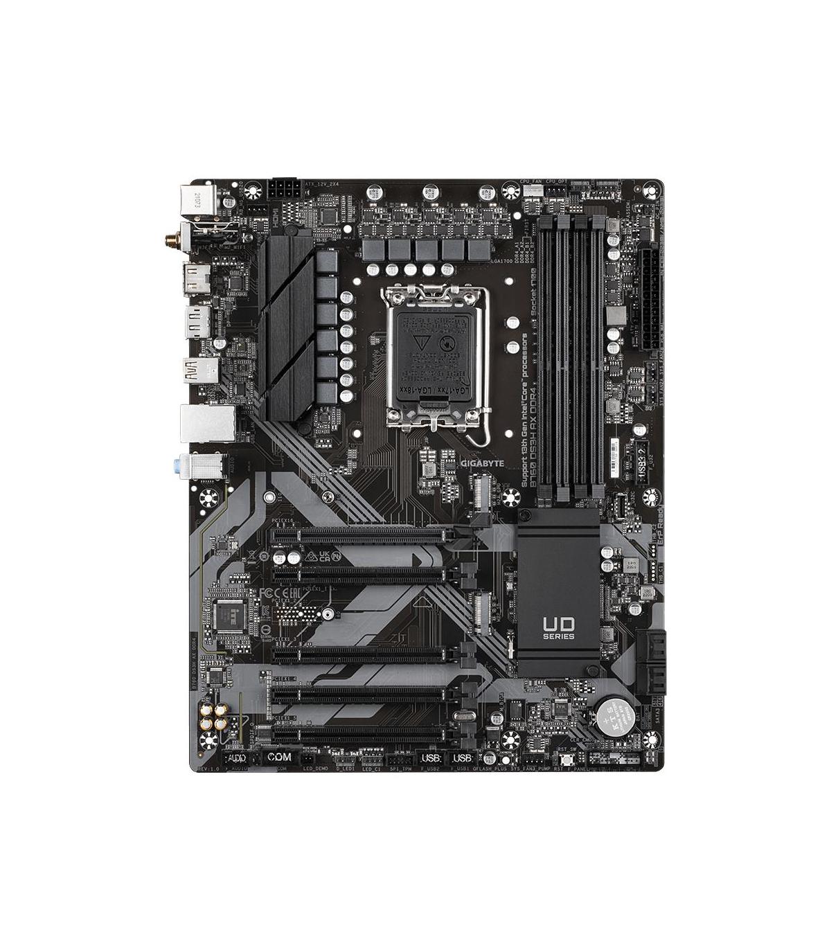 Placa Base Gigabyte B760 DS3H AX DDR4 Socket 1700  DDR4  PCIe 4.0