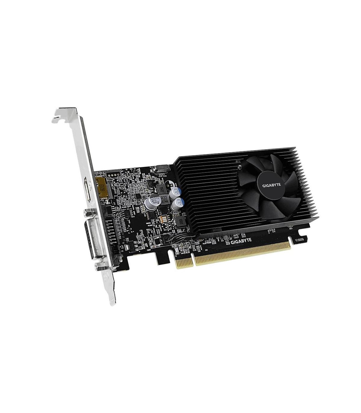 Tarjeta Grfica Gigabyte GeForce GT 1030 D4 2G  2GB GDDR4  Compatible Con Perfil Bajo