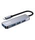 Iggual Hub USB 3.0 Tipo C X 4 Puertos USB-A 3.0