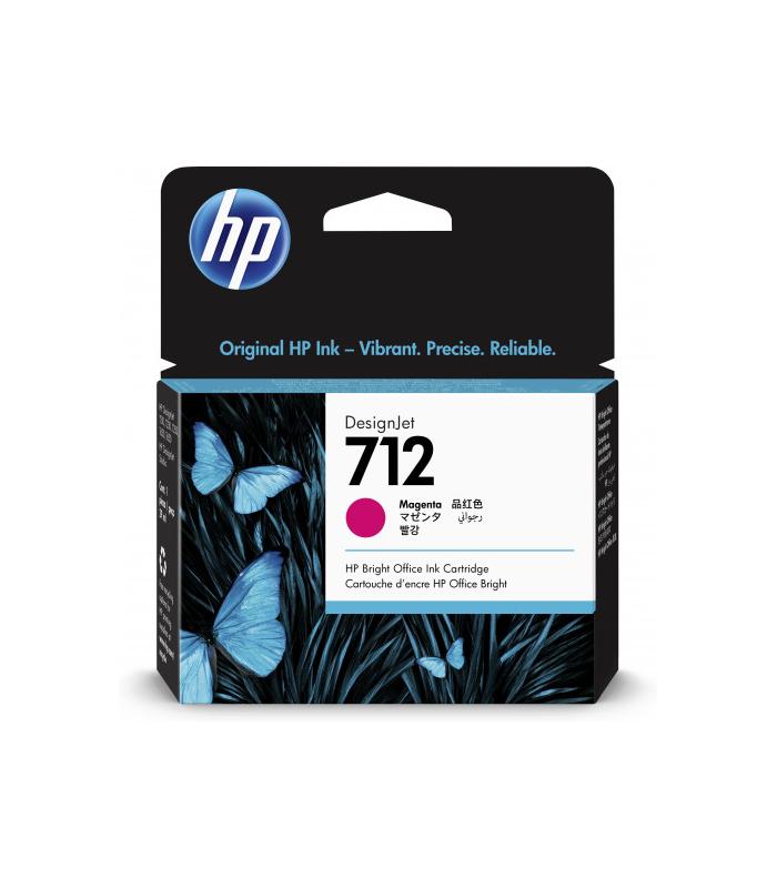 CARTUCHO GRAN FORMATO TINTA HP 712 MAGENTA (3ED68A)