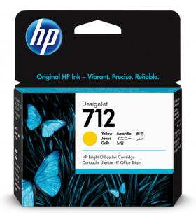 HP7122 CARTUCHO GRAN FORMATO TINTA HP 712 AMARILLO (3ED69A)