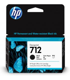 HP712 CARTUCHO GRAN FORMATO TINTA HP 712 NEGRO (3ED70A)