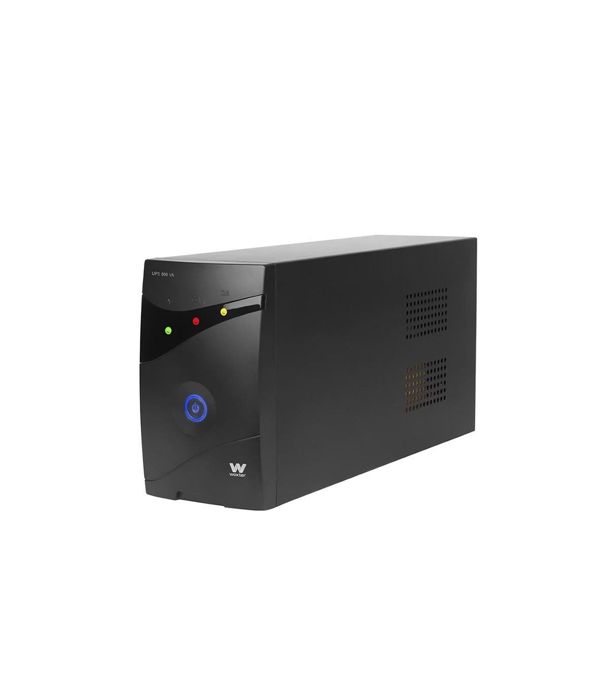 SAI Lnea Interactiva Woxter UPS 800 VA/ 800VA-480W/ 2 Salidas/ Formato Torre