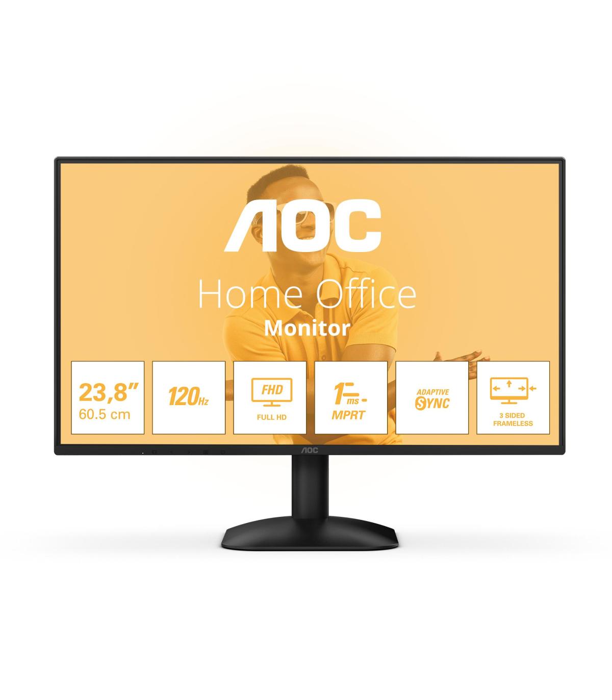 AOC 24B31H Monitor 23.8" IPS FHD 120Mhz 4ms Negro