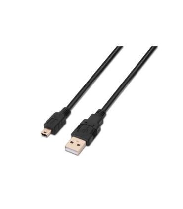 CABLE AISENS USB 2.0 TIPO A M-MINI B M NEGRO 0.5M