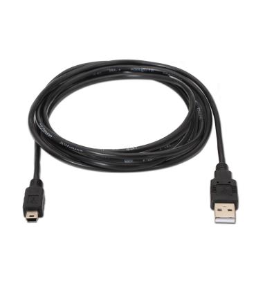 CABLE AISENS USB 2.0 TIPO A M-MINI B M NEGRO 0.5M