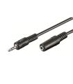 Ewent Cable Audio Estereo 3,5mm/M Y 3,5mm/H -3mt