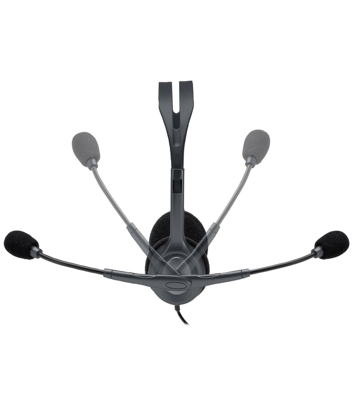 AURICULARES LOGITECH H111 GRIS MICROFONO ALAMBRICO