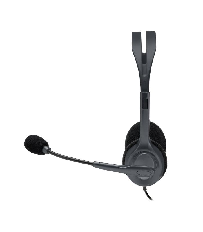 AURICULARES LOGITECH H111 GRIS MICROFONO ALAMBRICO