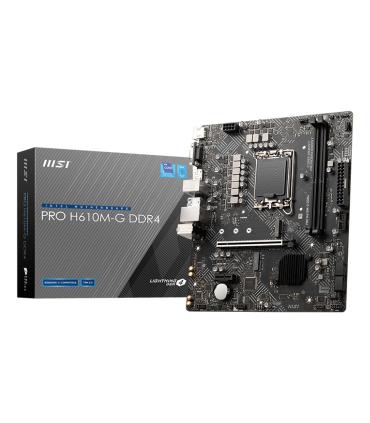 PLACA BASE MSI PRO H610M-G D4 1700 MATX 2XDDR4