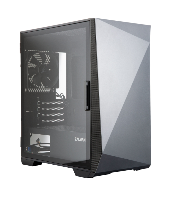 CAJA ZALMAN Z1 ICEBERG MICRO-ATX 3XVENT 120MM 2XUSB 3.0 NEGRO S/N FUENTE