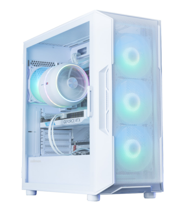 CAJA ZALMAN I3 NEO ARGB V2 ATX 4XVENT 120MM 2XUSB 3.0 BLANCO  S/N FUENTE