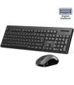 Teclado Y Ratn Inalmbricos Vention Combo KTZB0-EN/ Ingls