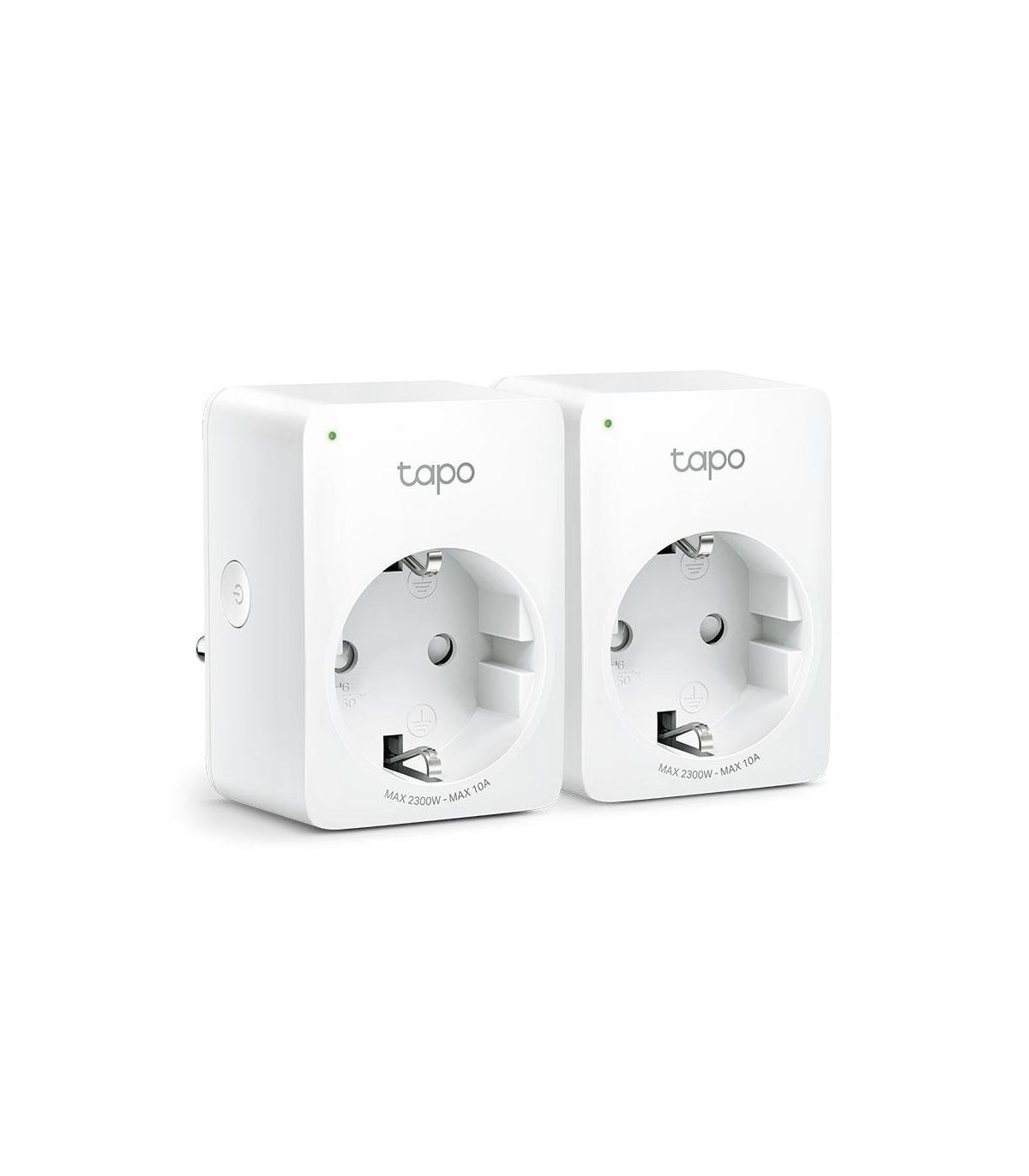 Enchufe WiFi Inteligente TP-Link Tapo P100  Pack 2