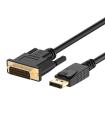 Ewent Cable Displayport A DVI-D 24+1, 1.2 - 3mt