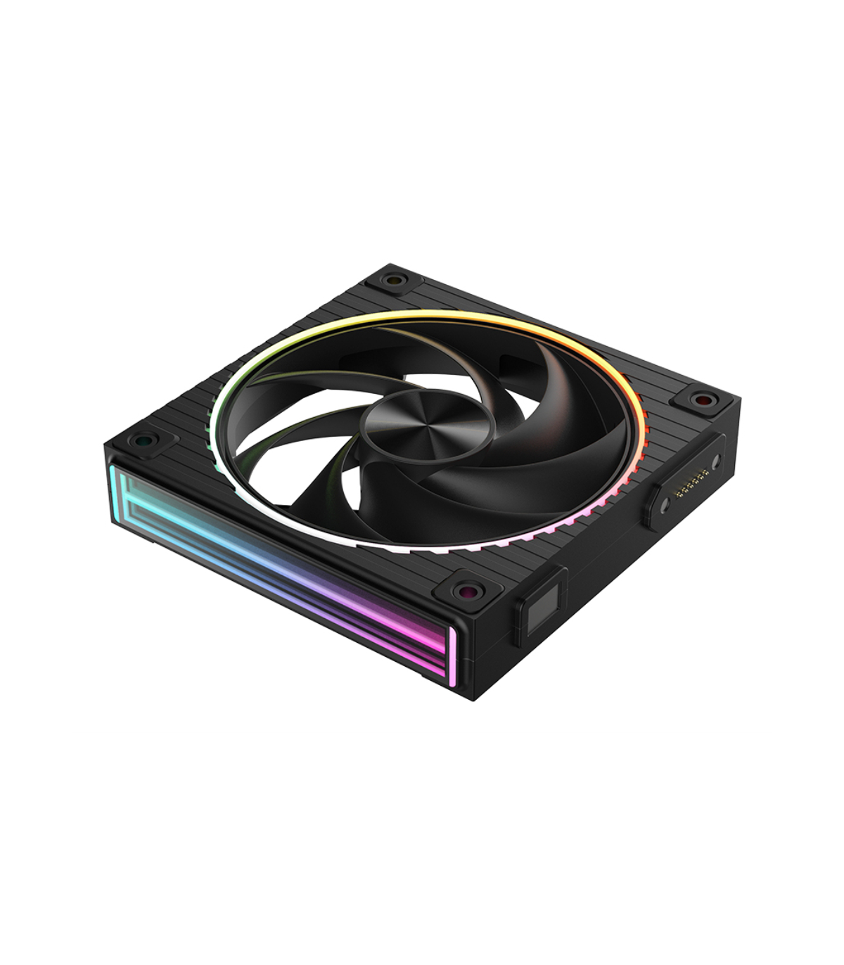 VENTILADOR ZALMAN ZM-DF120 BLACK  ARGB 1X VENT 120MM