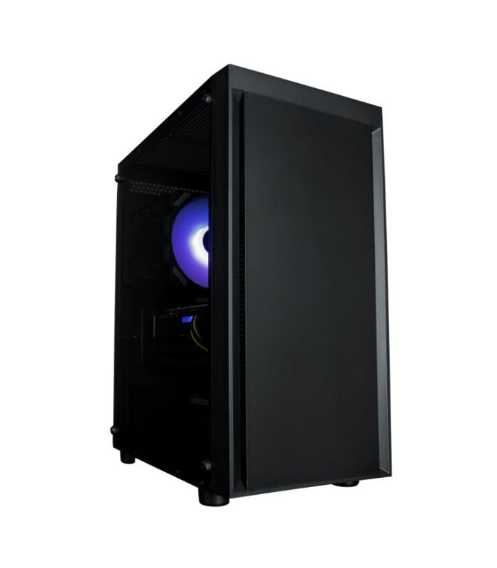 CAJA ZALMAN T3 PLUS MATX MINI TORRE 2XVENT NEGRA