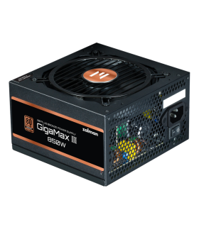 FUENTE DE ALIMENTACION ZALMAN GIGAMAXIII 850W 80 + BRONZE ATX NEGRO