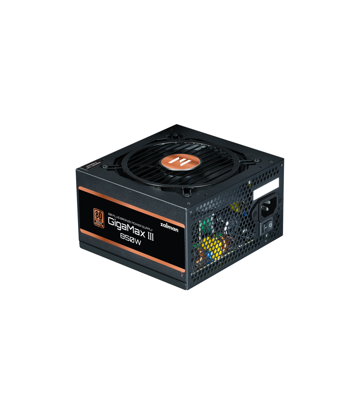 FUENTE DE ALIMENTACION ZALMAN GIGAMAXIII 850W 80 + BRONZE ATX NEGRO