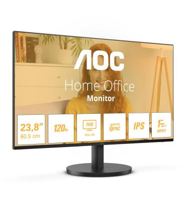 MONITOR 23.8 AOC 24B3HA2 IPS FHD 1920x1080 100HZ VGA HDMI MM NEGRO