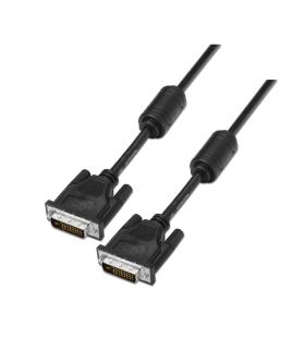 Cable DVI Aisens A117-0089  DVI-D Macho - DVI-D Macho  Hasta 3W  10Mbps  1.8m  Negro