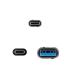 Nanocable Cable USB3.2 100W USB-C+A USB-C 2 M