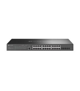 TP-LINK 24 PUERTOS POE + COMPATIBLES CON 802.3AT   AF, PROPORCIONAN CONEXIONES DE ALTA VELOCIDAD,APROVISIONAMIENTO SIN INTERVENC