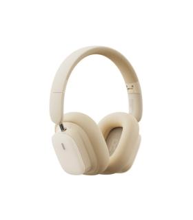 BASEUS BOWIE H1I NOISE-CANCELLATION WIRELESS HEADPHONES STELLAR WHITE