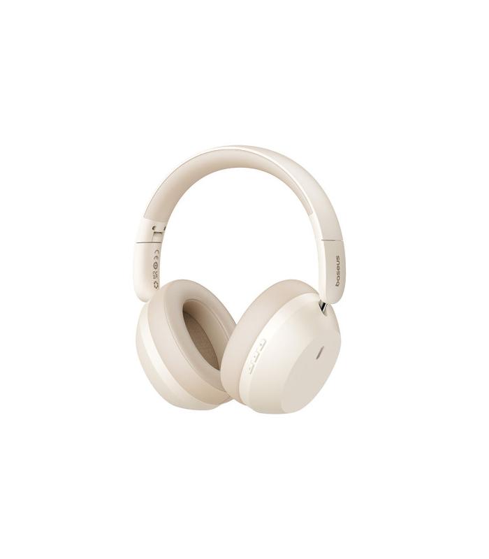 BASEUS BASS 35 MAX WIRELESS HEADPHONES STELLAR WHITE
