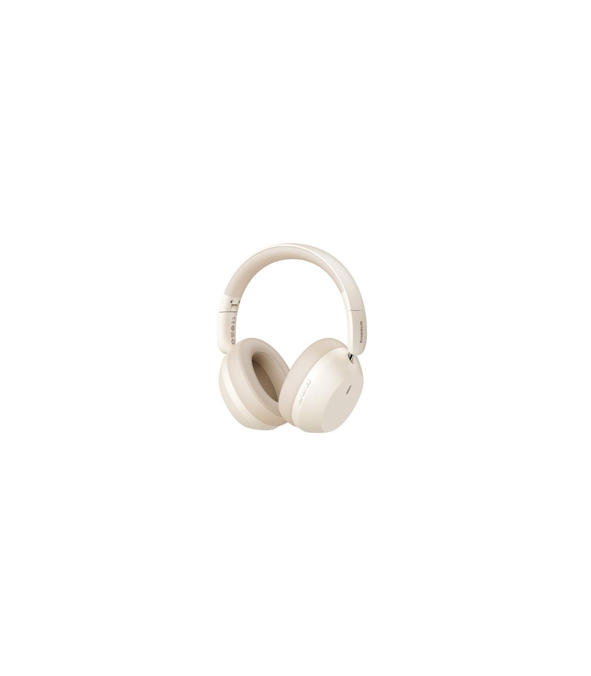 BASEUS BASS 35 MAX WIRELESS HEADPHONES STELLAR WHITE