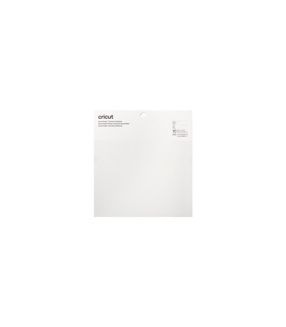 Cricut Smart Paper Bloc de hojas de papel para bellas artes 10 hojas
