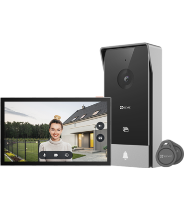 EZVIZ HP5 sistema de intercomunicacin de video 17,8 cm (7\") Negro, Plata