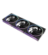 VENTILADOR ZALMAN ZM-DF120 A3 BLACK  ARGB 1X VENT 120MM