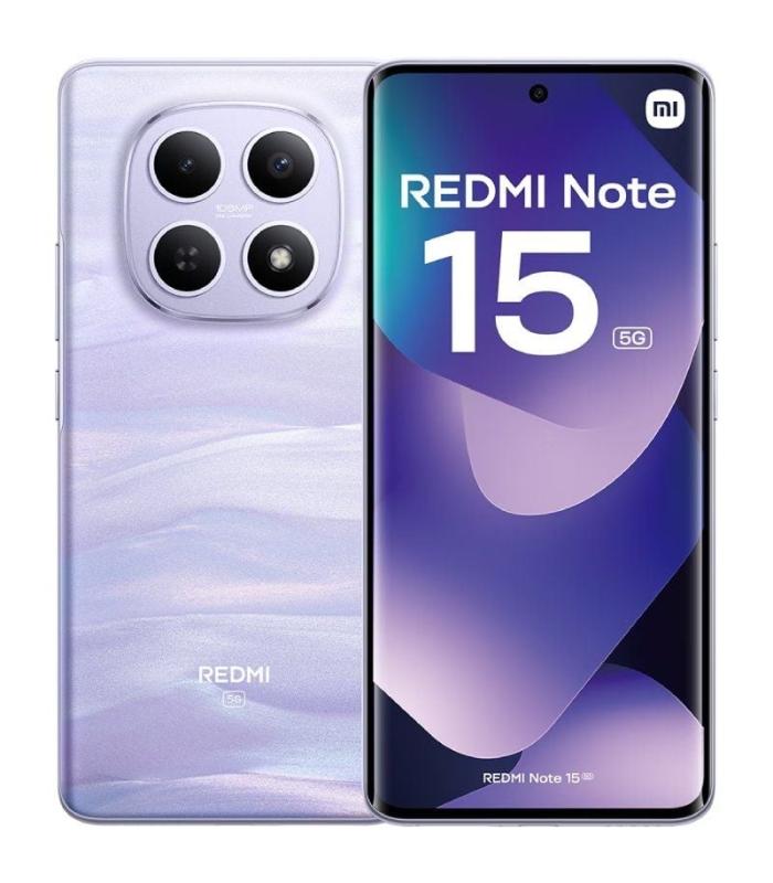 Smartphone Xiaomi Redmi Note 15 12GB/ 512GB/ 6.77\'/ 5G/ Purpura