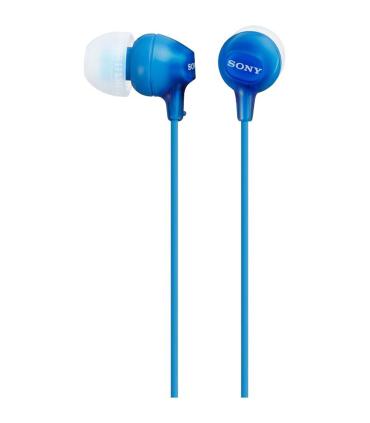 Auriculares Intrauditivos Sony MDR-EX15APLI  Con Micrfono  Jack 3.5  Azules