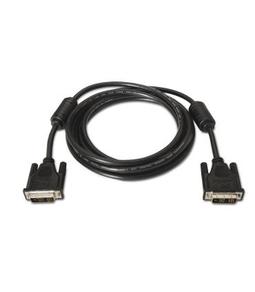 Cable DVI Aisens A117-0086  DVI-D Macho - DVI-D Macho  Hasta 3W  10Mbps  1.8m  Negro