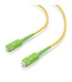 Cable De Fibra Ptica G657A2 3.0 9 125 SMF Aisens A152-0984  LSZH  10m  Amarillo