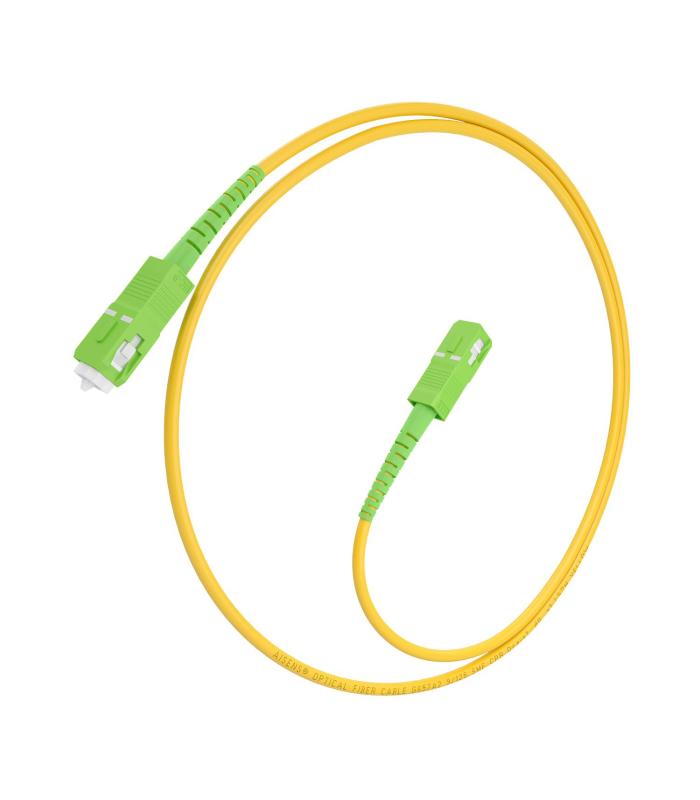 CABLE AISENS FIBRA G657A2 3.0 9 125 SMF SIMPLEX LSZH SC APC 1.0M