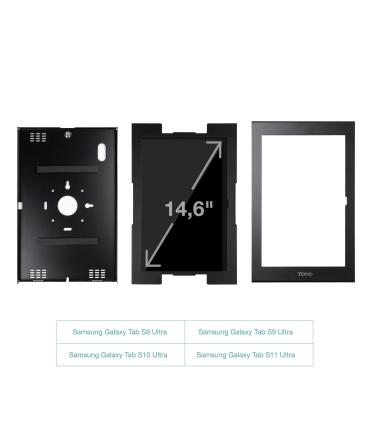 Marco Antirrobo Para Tablet TooQ TQATTE2601-L-B  Negro
