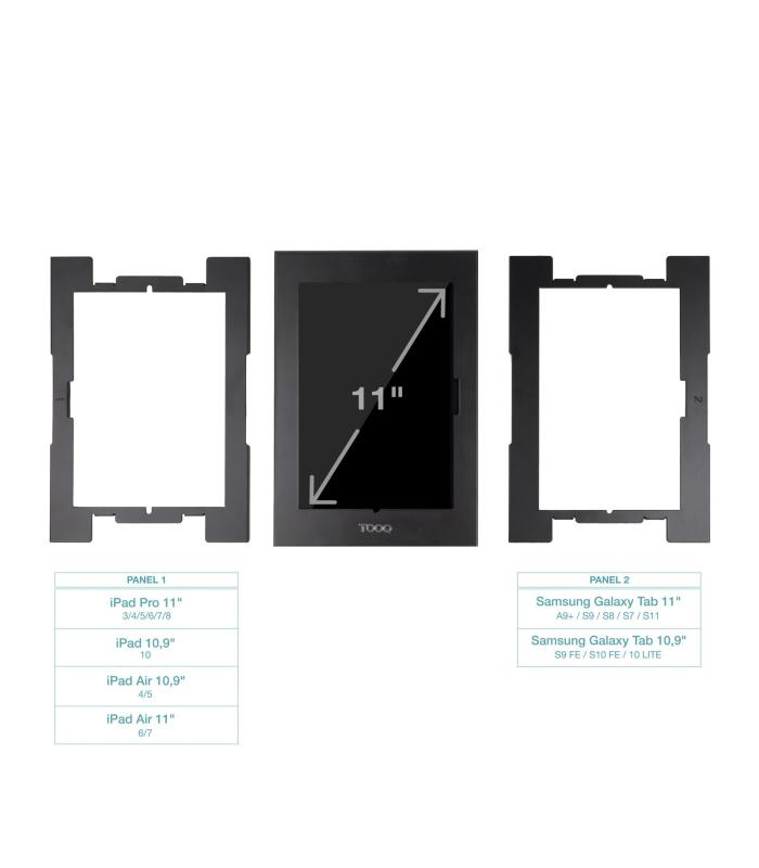 Marco Antirrobo Para Tablet TooQ TQATTE2601-S-B  Negro