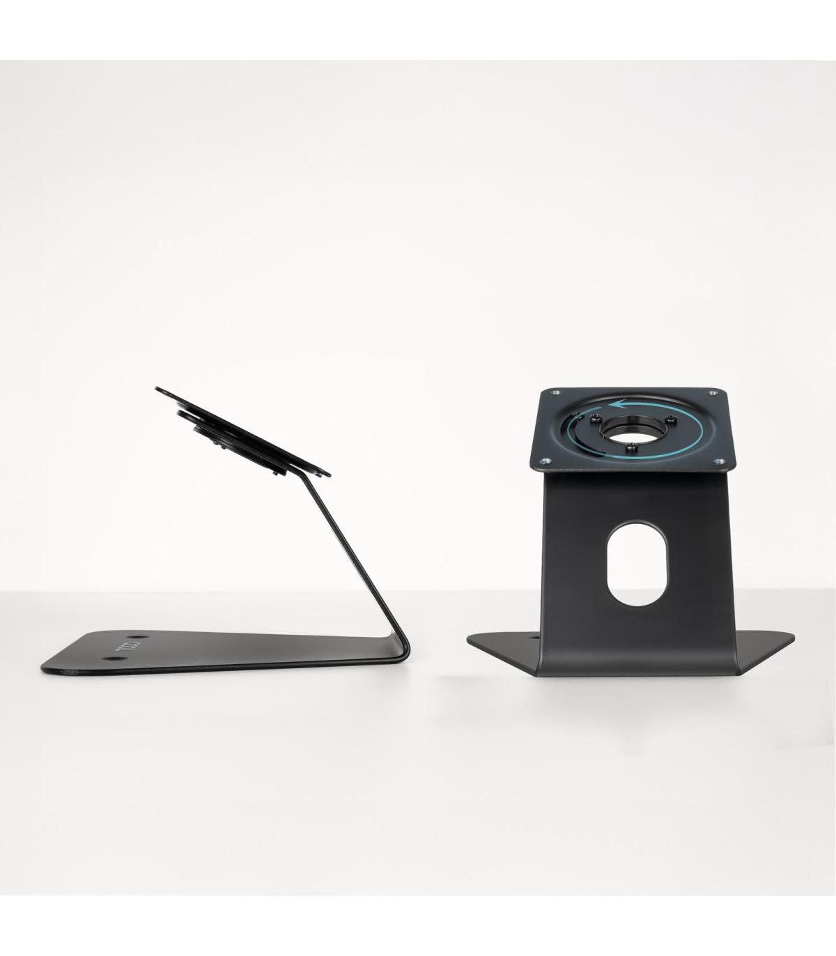 Soporte De Mesa Pared Para Marco Antirrobo De Tablet TooQ TQATWM3401-B  Negro