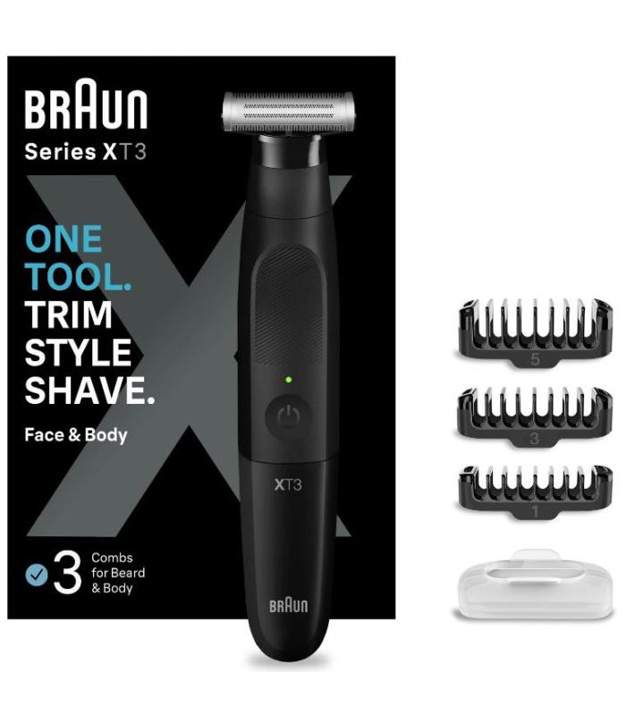Recortadora Braun Serie X XT3100  Con Batera  3 Accesorios
