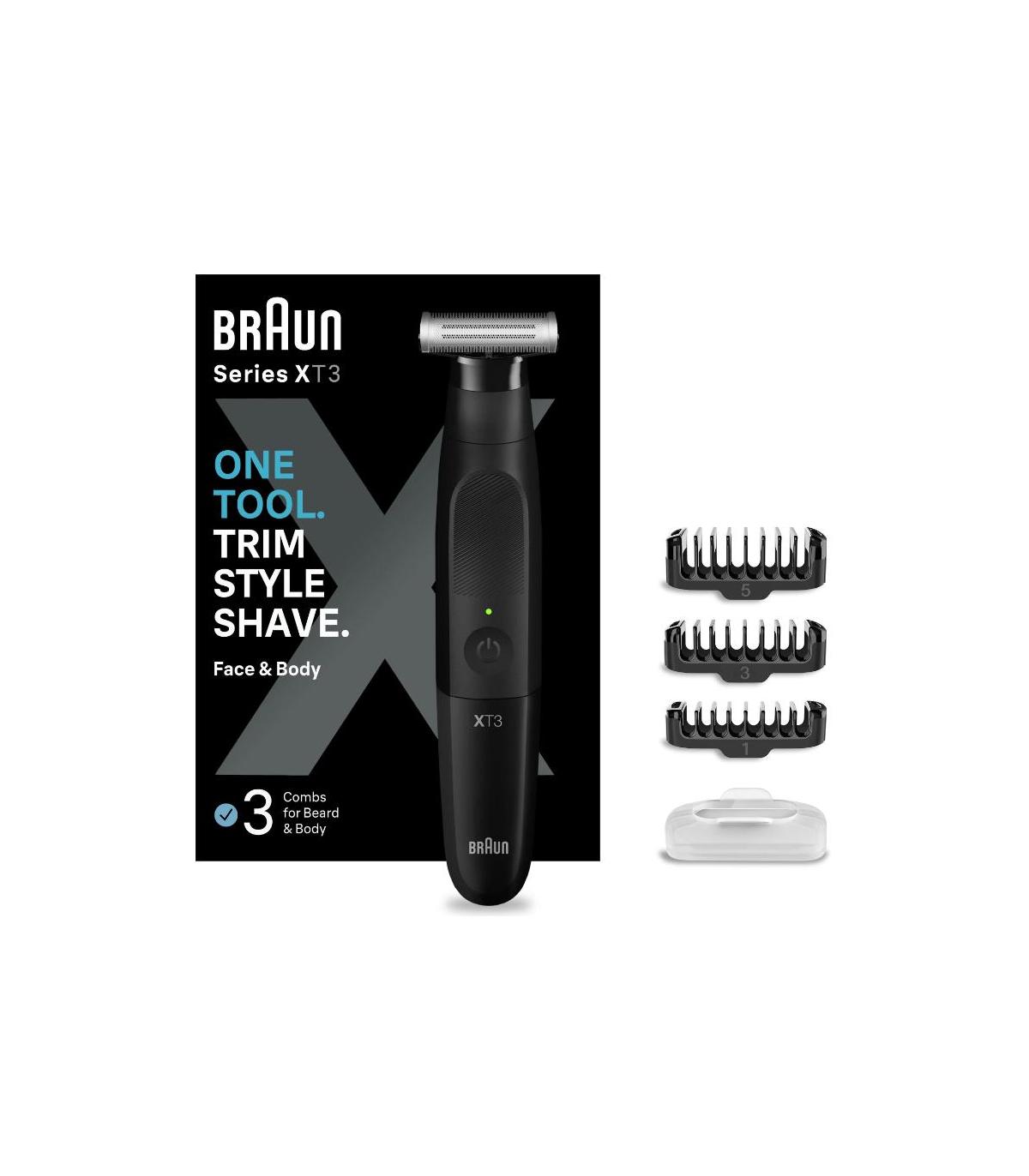 Recortadora Braun Serie X XT3100  Con Batera  3 Accesorios