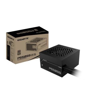 GIGABYTE P550SS Fuente De Alimentacin - PCIe 5.0, 80 PLUS Silver, Ventilador De 120 Mm, Compatible Con ATX 3.0, Enchufe EU