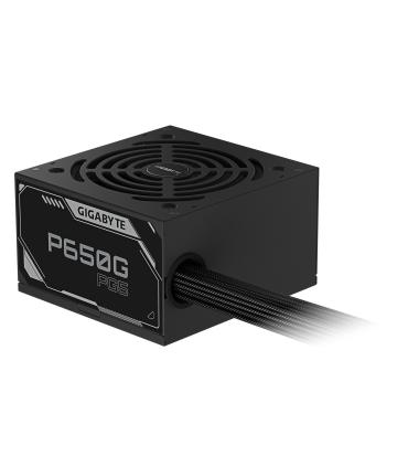 GIGABYTE P650G PCIE 5.1 Fuente De Alimentacin  PCIe 5.1, 80 PLUS Silver, Ventilador De 120mm, Compatible Con ATX 3.1, Enchufe EU