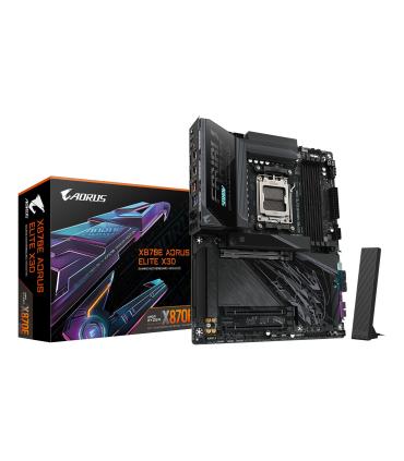 PLACA GIGABYTE X870 AORUS ELITE X,AMD,AM5,X870,4DDR5,256GB,1HDMI+2USB4,2SATA6+2M.2,5GBLAN+WIFI7+BT5.4,10USB3.2,ATX